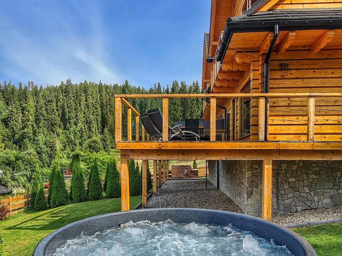 Lk Resort Lapsze Domy Z Prywatna Balia I Sauna Łapsze Niżne Екстериор снимка