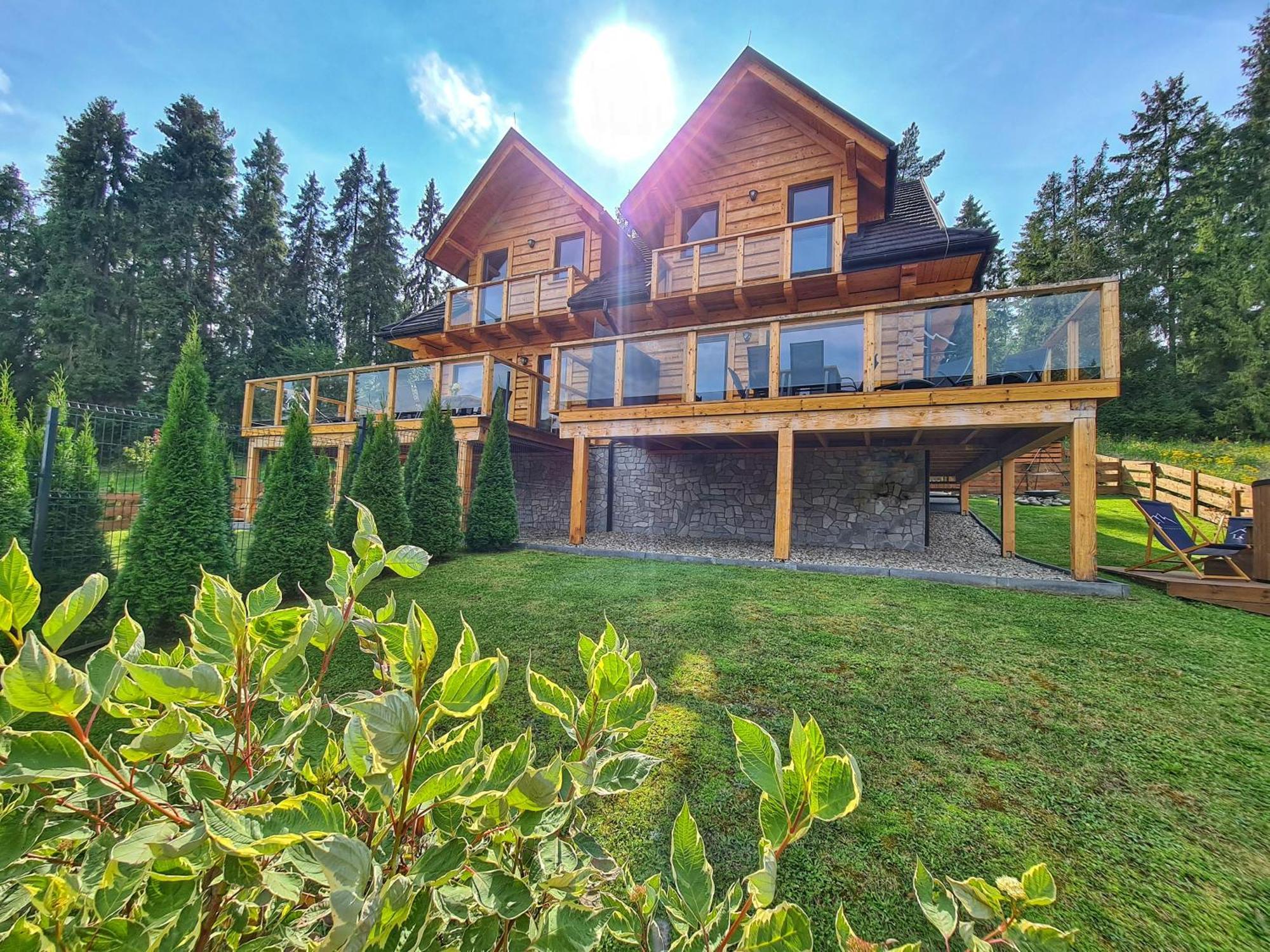 Lk Resort Lapsze Domy Z Prywatna Balia I Sauna Łapsze Niżne Екстериор снимка