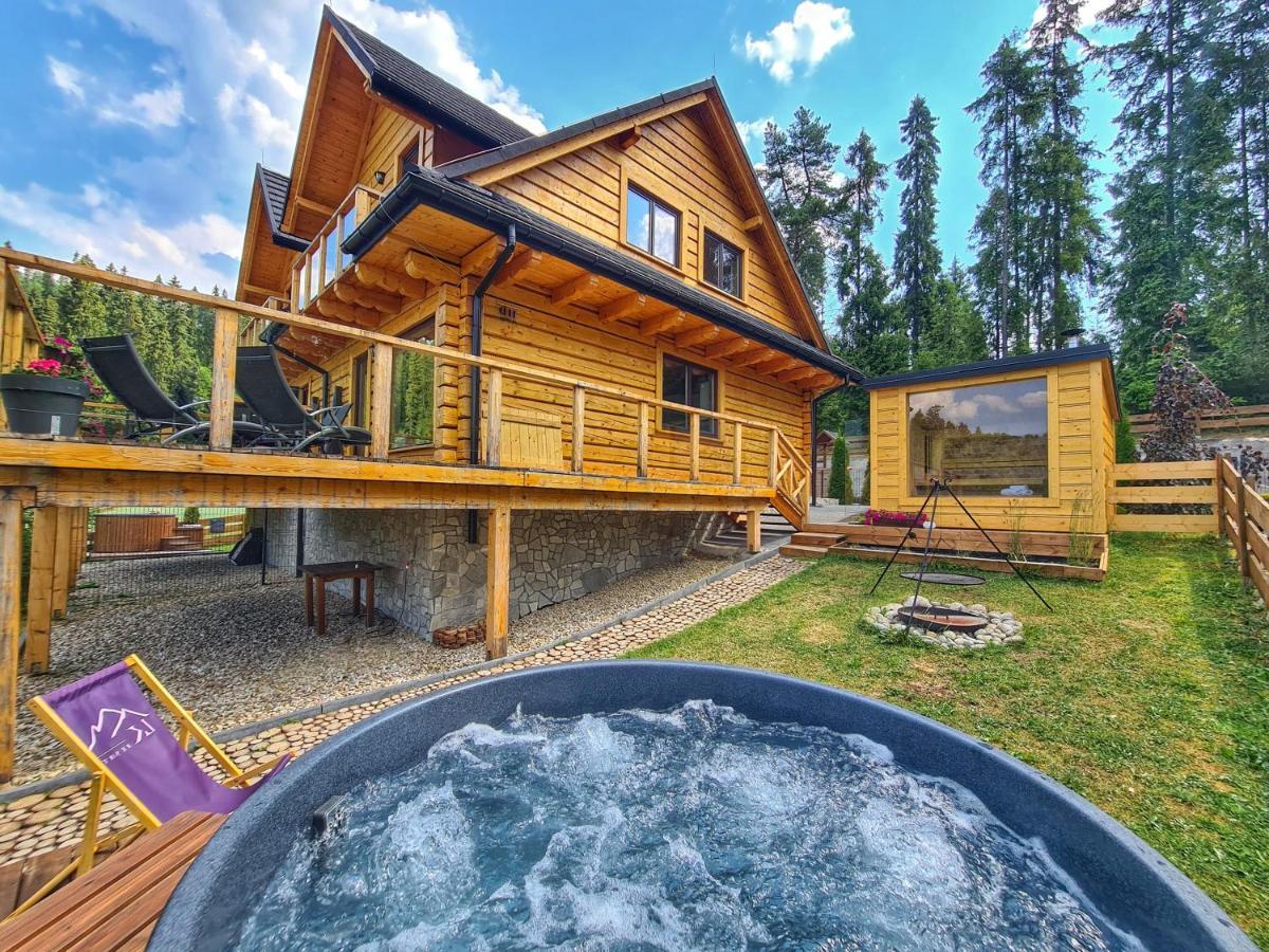 Lk Resort Lapsze Domy Z Prywatna Balia I Sauna Łapsze Niżne Екстериор снимка