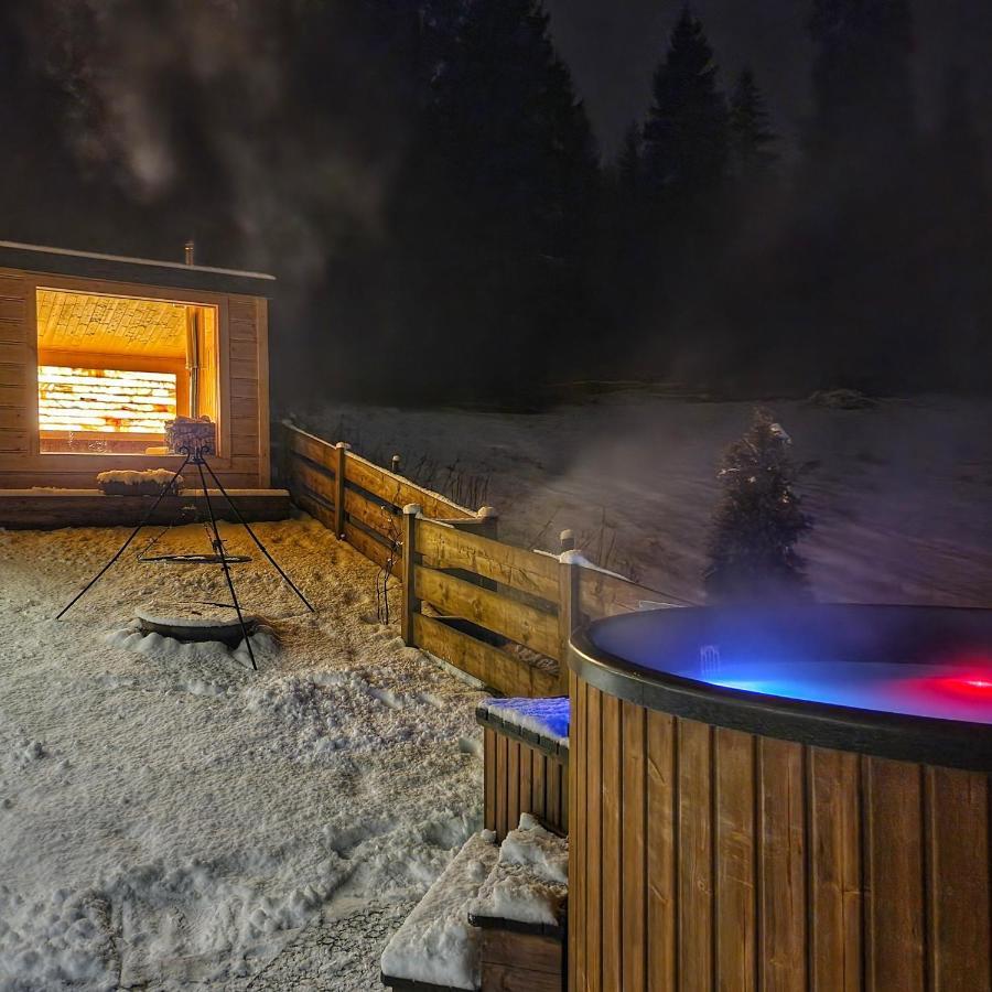 Lk Resort Lapsze Domy Z Prywatna Balia I Sauna Łapsze Niżne Екстериор снимка