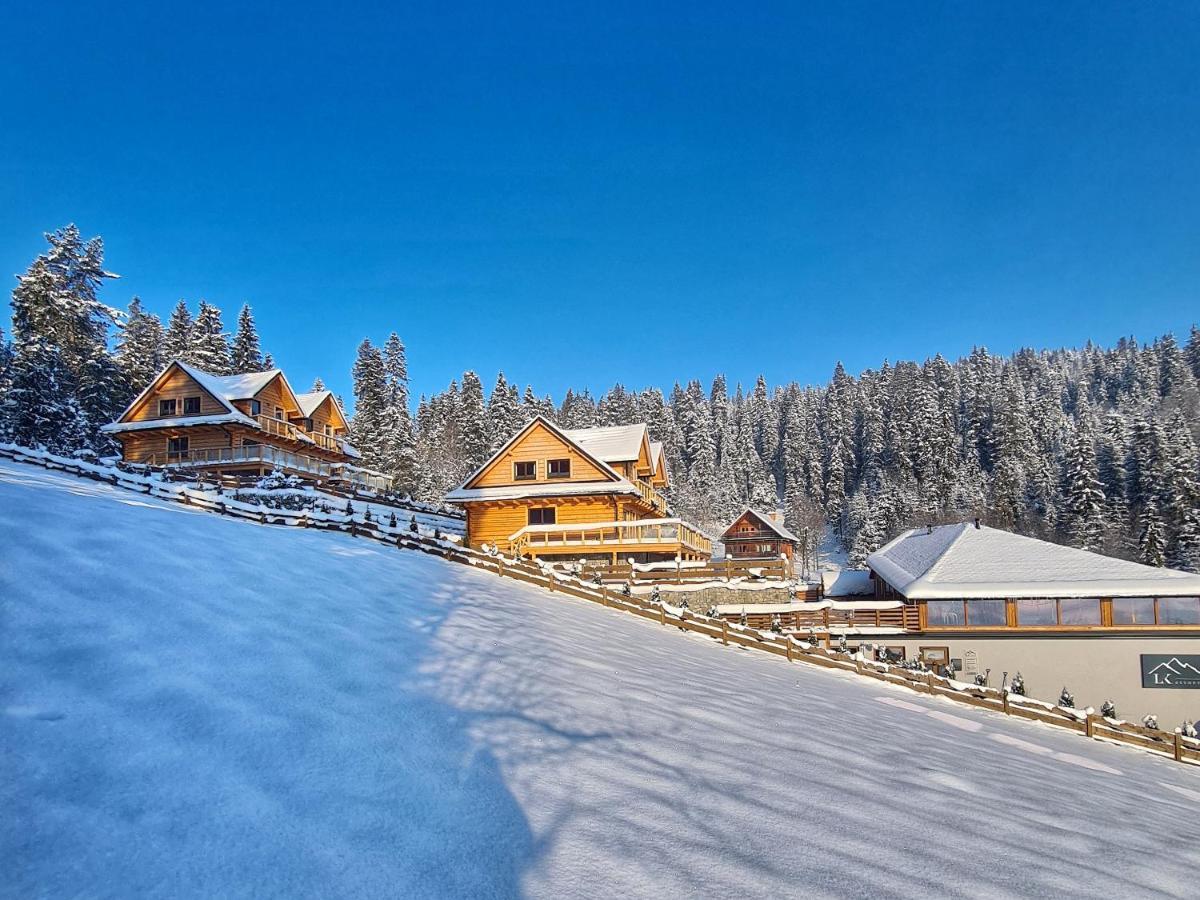 Lk Resort Lapsze Domy Z Prywatna Balia I Sauna Łapsze Niżne Екстериор снимка